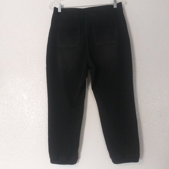 Logo by Lori Goldstein women's size 8P black wash pull on jogger - Picture 4 of 14